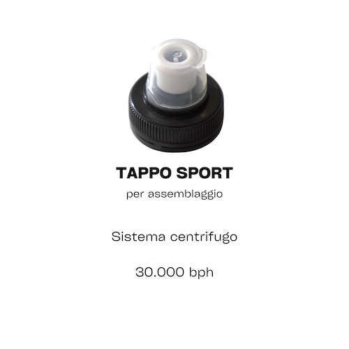 tappo sport centrifugo alimentare beverage erre enne