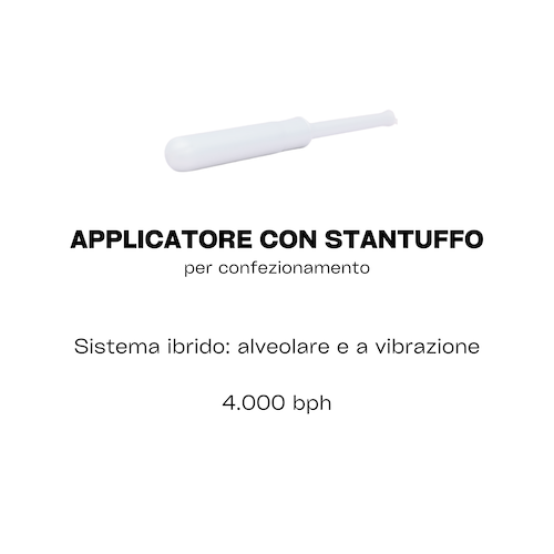 applicatore stantuffo farmaceutico medicale erre enne